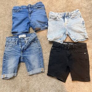 Cat & Jack Kids Denim Shorts - Blue, Light Blue, Black
